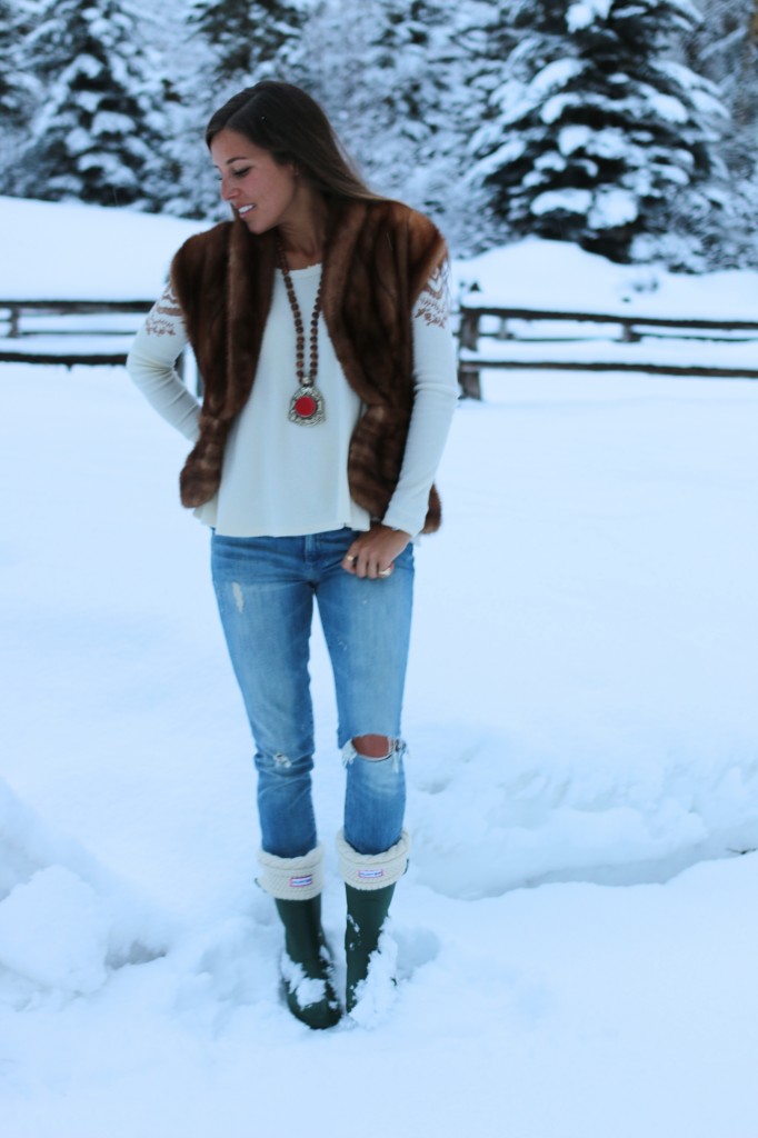 Aspen Style Part 2: Boots with a Fur