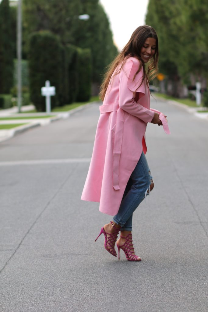 Bubblegum Pink Coat 