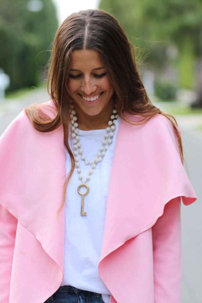 Bubblegum Pink Coat 