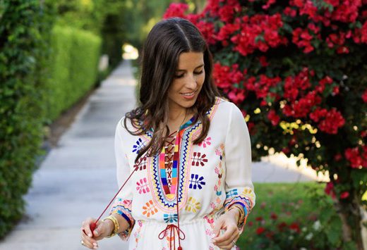 Figue Embroidered Dress 7