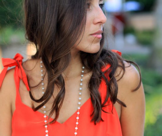 Red Bow Tank & Ripped Jeans 10