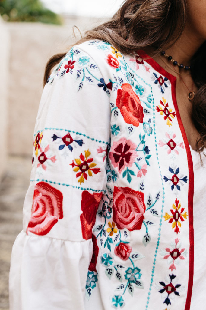 MISA jacket with Embroidery in Santa Barbara