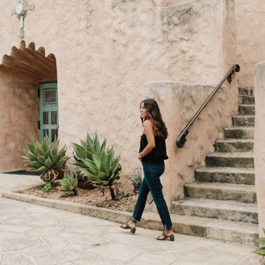 Current Fave Jeans & Black Tassel Crop