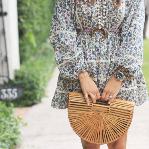 Floral Mini with Long Sleeves