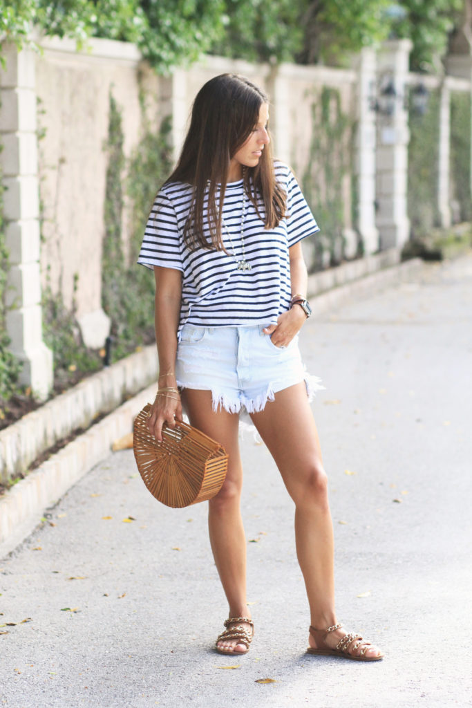 Casual Striped Tee 