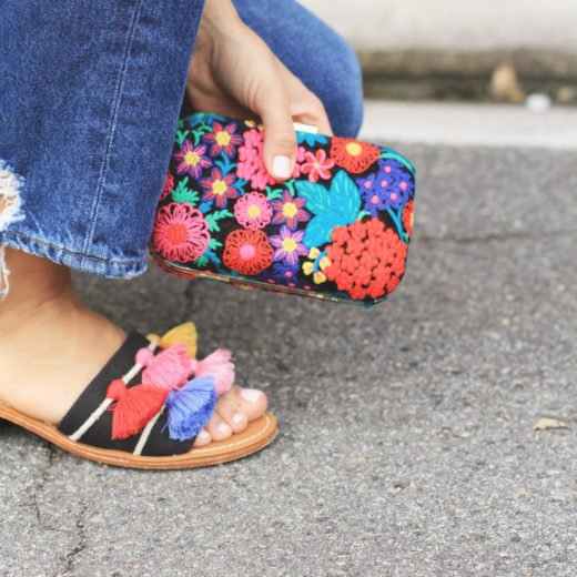 Tassel Sandals & Jeans