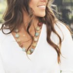 White Knotted Top & Necklace