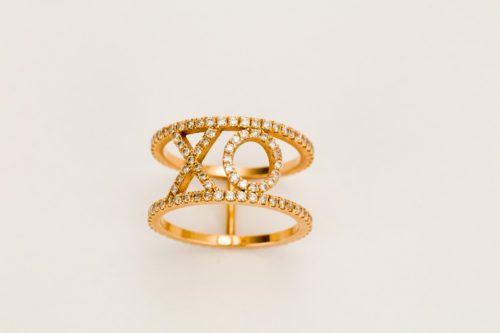 XO Rose Gold Ring