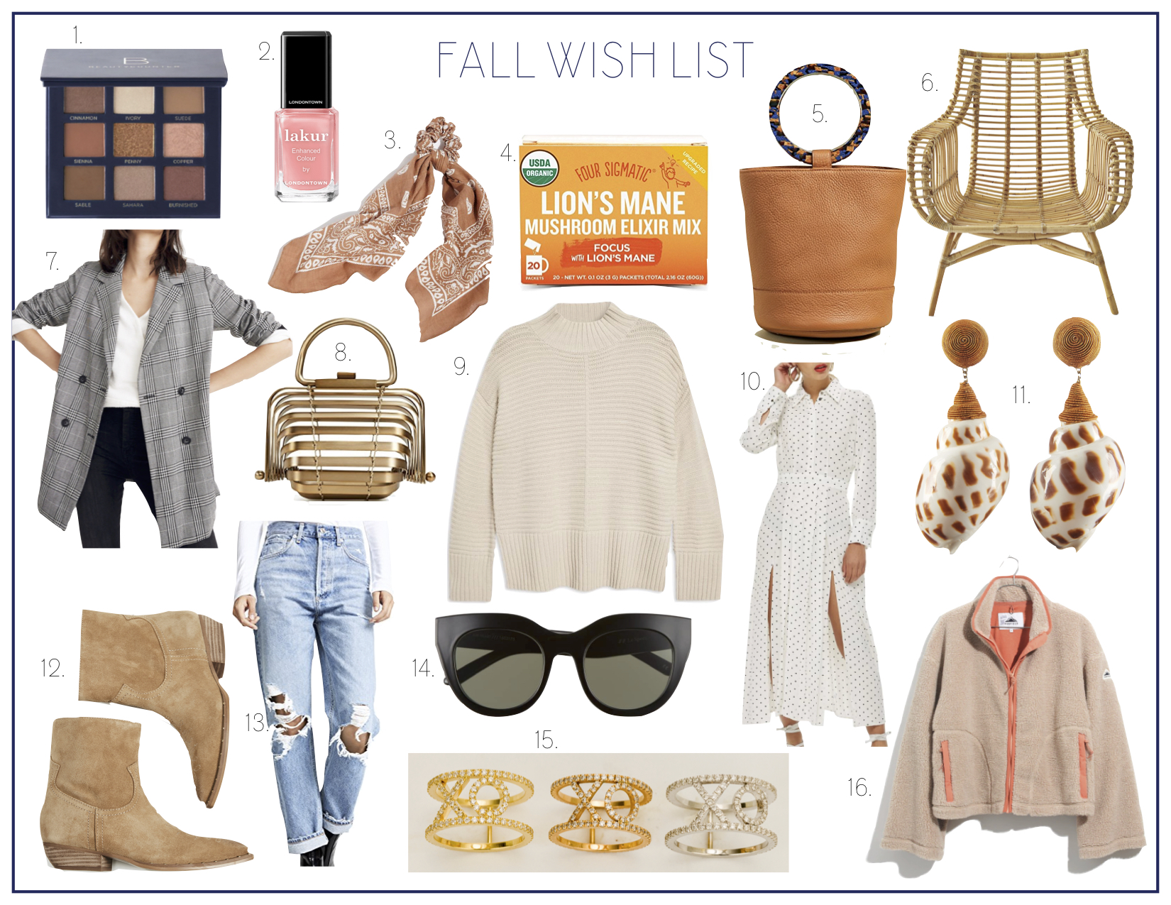 Fall Wish List with Lots of Neutrals - VeryAllegra