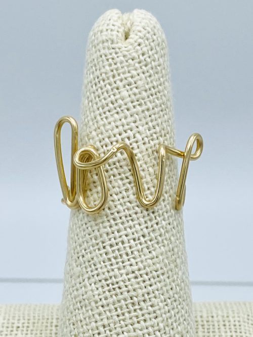 Gold "LOVE" Ring